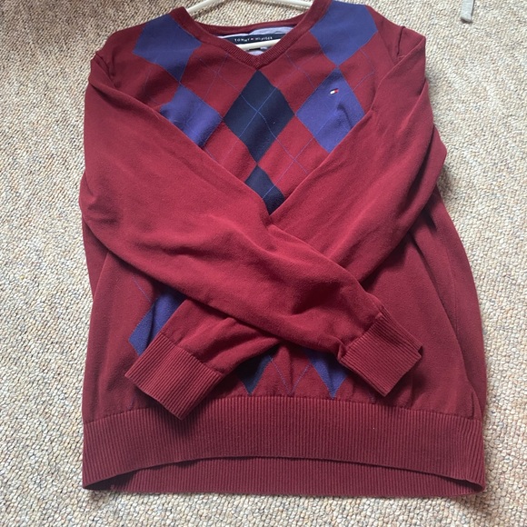 Tommy Hilfiger argyle sweatshirt - Picture 2 of 4